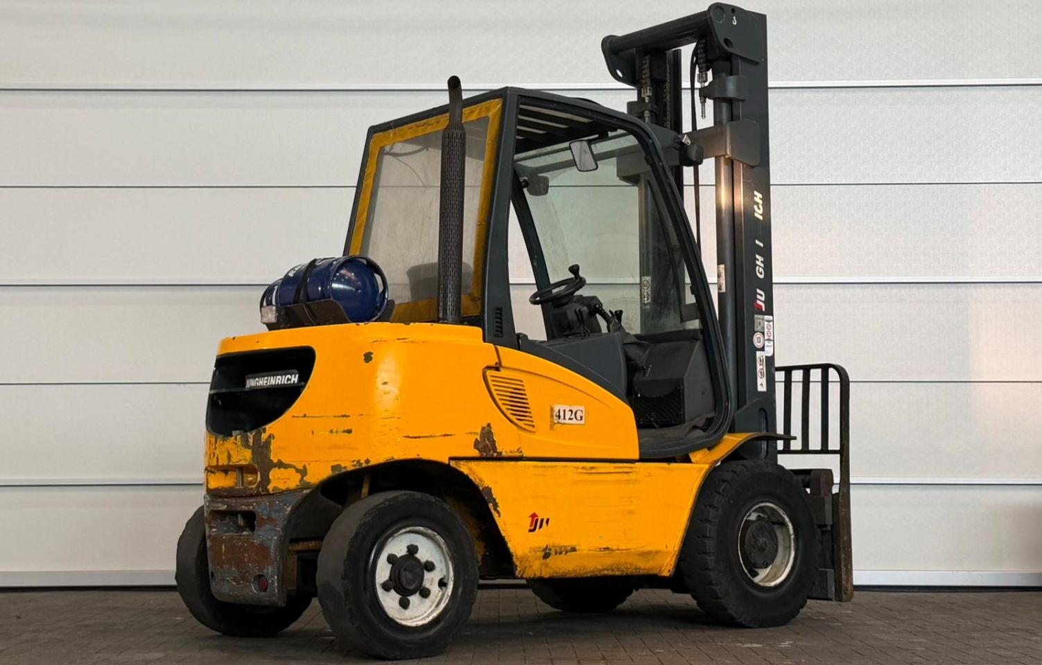 LPG Heftruck Jungheinrich TFG540, 4.000kg, MAAR 3.500 uur!