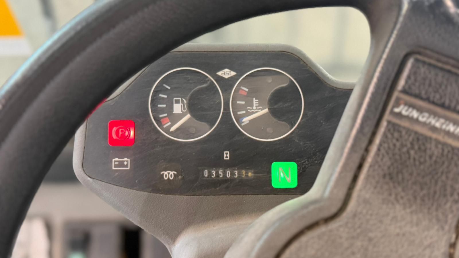 LPG Heftruck Jungheinrich TFG540, 4.000kg, MAAR 3.500 uur!