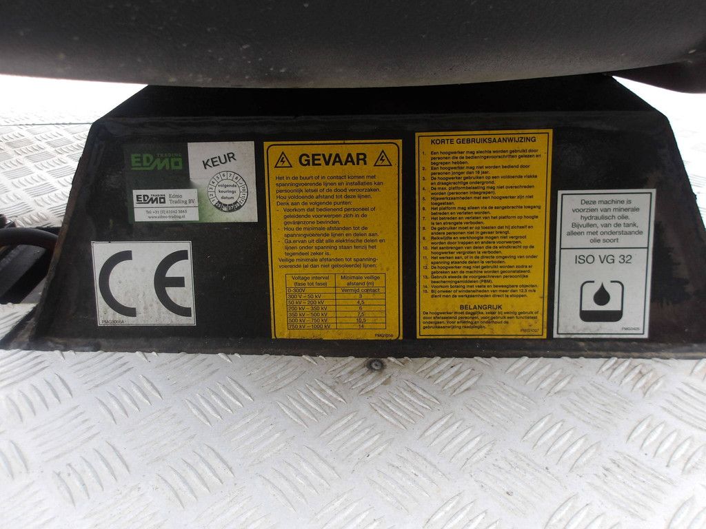 Autohoogwerker Nissan Cabstar Diesel 21m 2007