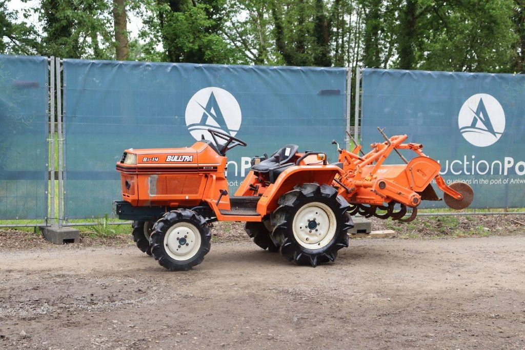 Minitractor Kubota B1-14D Bulltra Diesel 14.3pk met Grondfrees