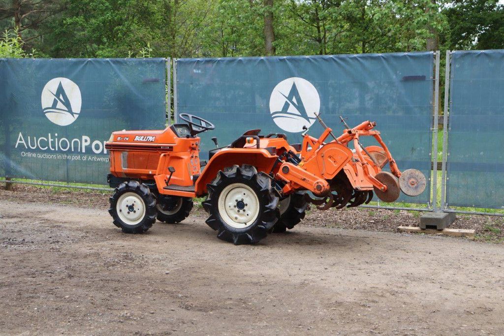 Minitractor Kubota B1-14D Bulltra Diesel 14.3pk met Grondfrees