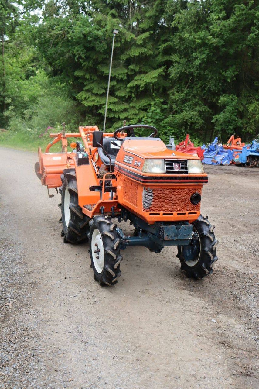 Minitractor Kubota B1-14D Bulltra Diesel 14.3pk met Grondfrees