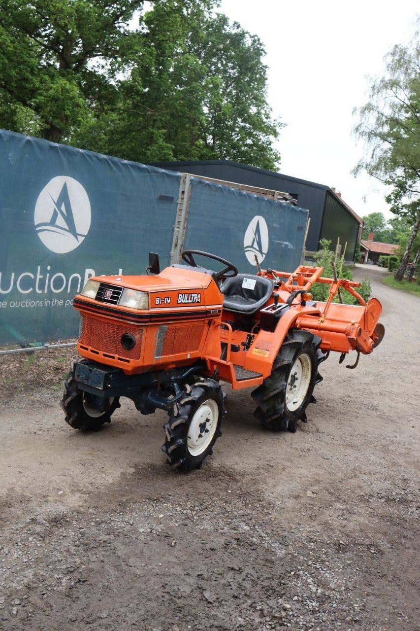 Minitractor Kubota B1-14D Bulltra Diesel 14.3pk met Grondfrees