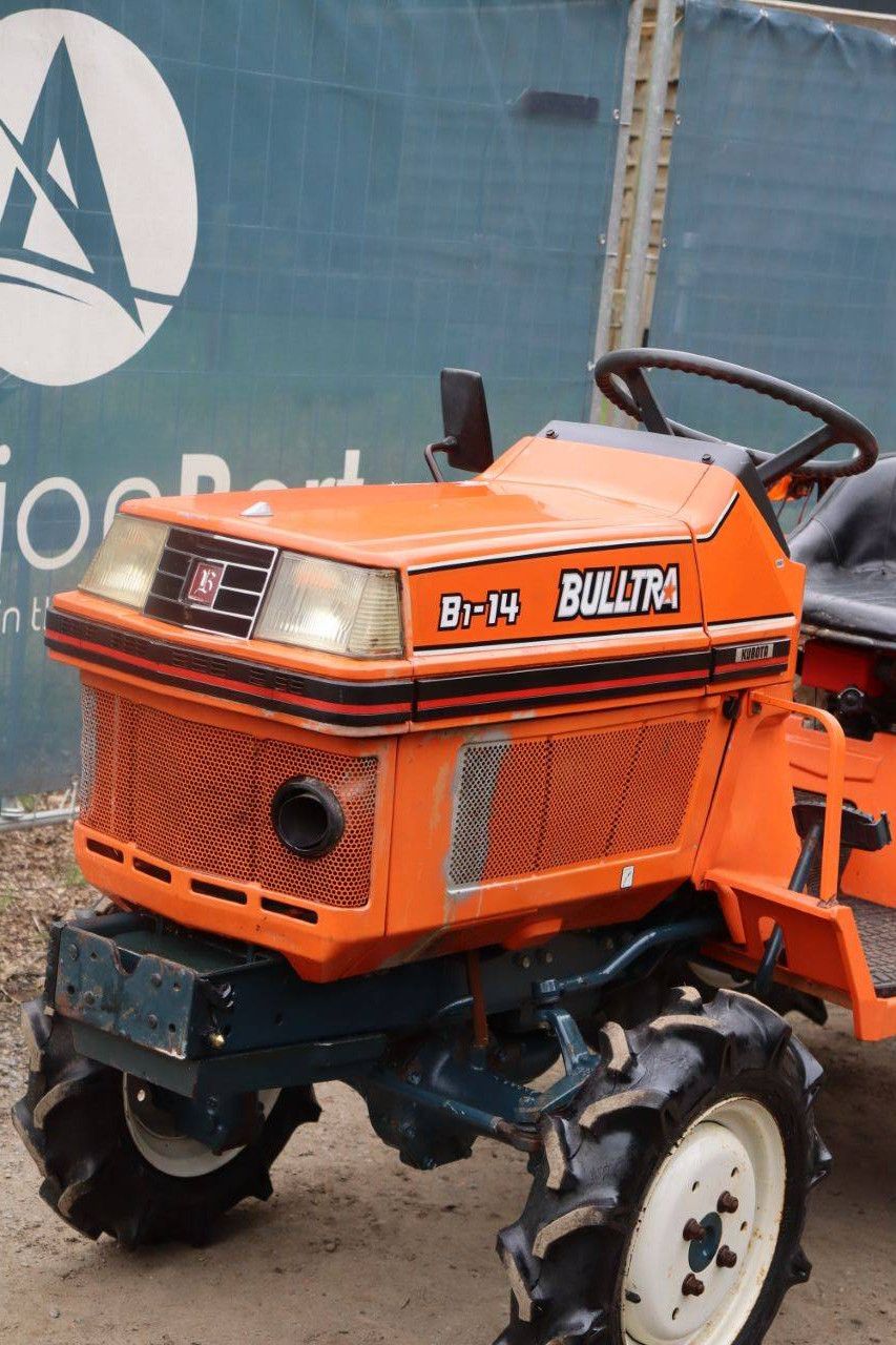 Minitractor Kubota B1-14D Bulltra Diesel 14.3pk met Grondfrees