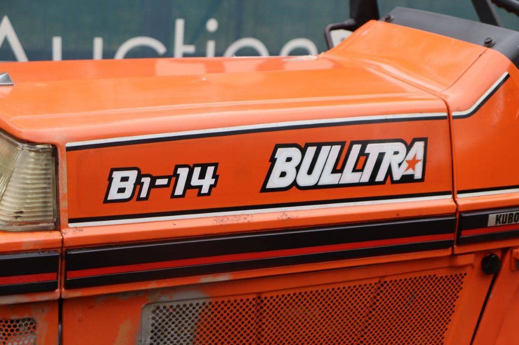 Minitractor Kubota B1-14D Bulltra Diesel 14.3pk met Grondfrees