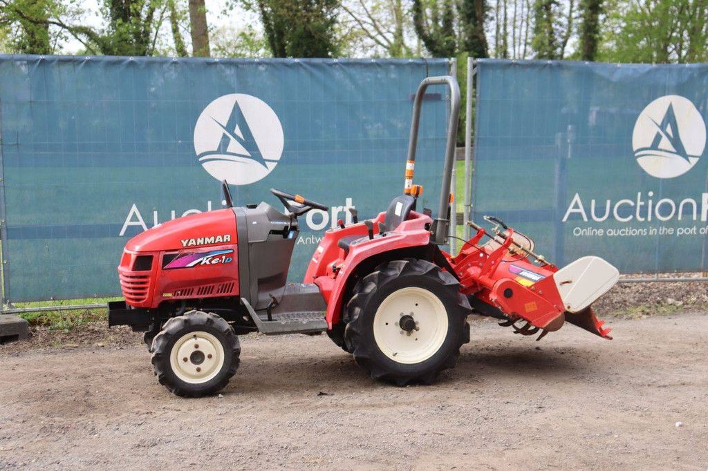 Minitractor Yanmar Ke-1D Diesel 12PK Met Grondfrees