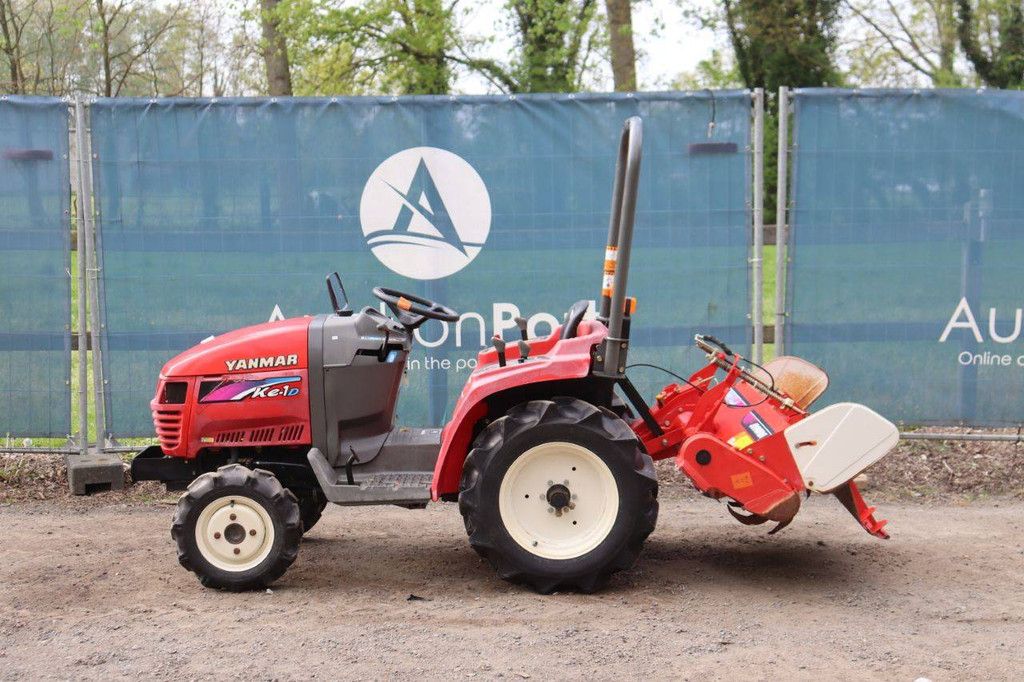Minitractor Yanmar Ke-1D Diesel 12PK Met Grondfrees