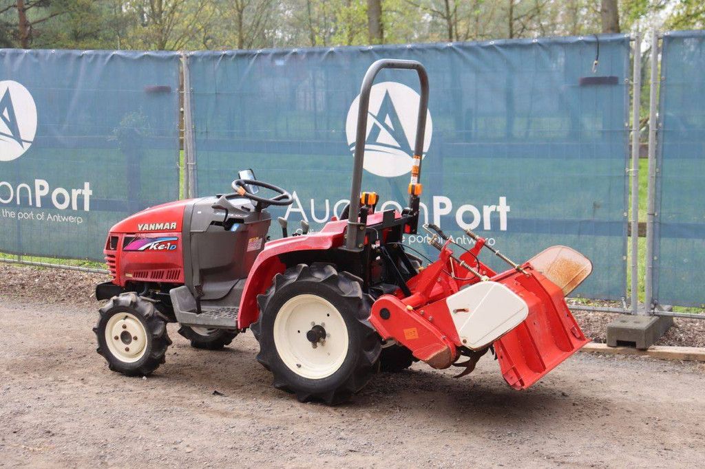 Minitractor Yanmar Ke-1D Diesel 12PK Met Grondfrees