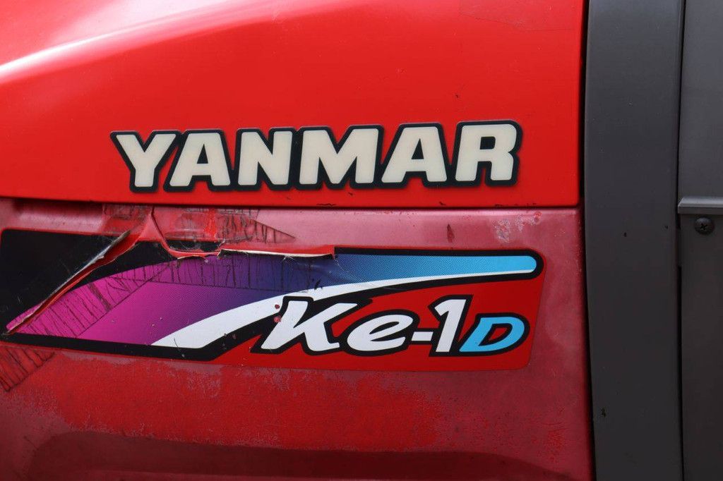 Minitractor Yanmar Ke-1D Diesel 12PK Met Grondfrees