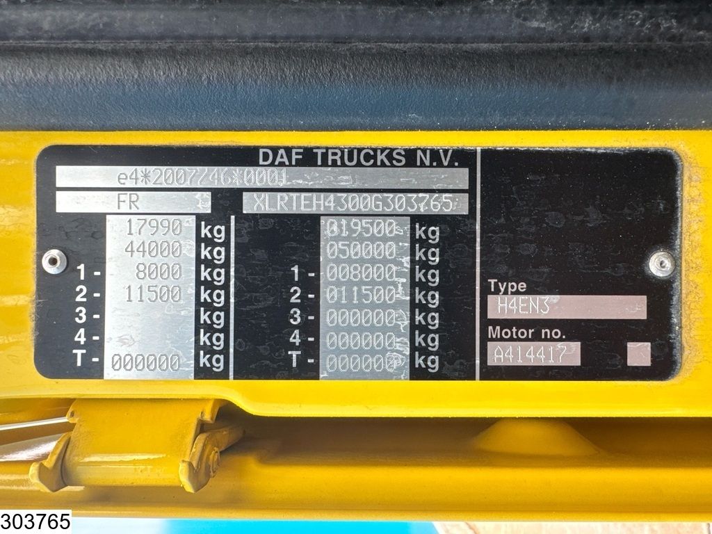 DAF XF 480 EURO 6, ACC, Retarder, Standairco, Lowdeck