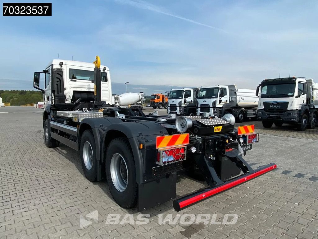 MAN TGS TGS 26.480 6X4 NEW! HYVA 20-57S container system Big-Axle Automatic Euro 6