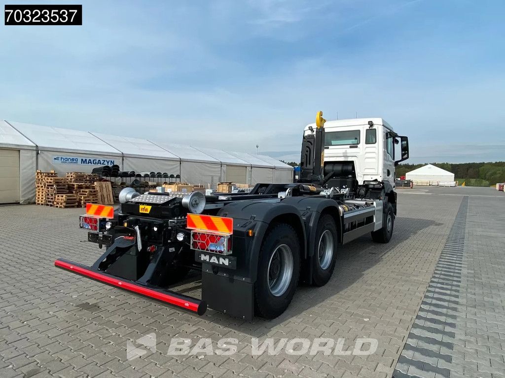 MAN TGS TGS 26.480 6X4 NEW! HYVA 20-57S container system Big-Axle Automatic Euro 6