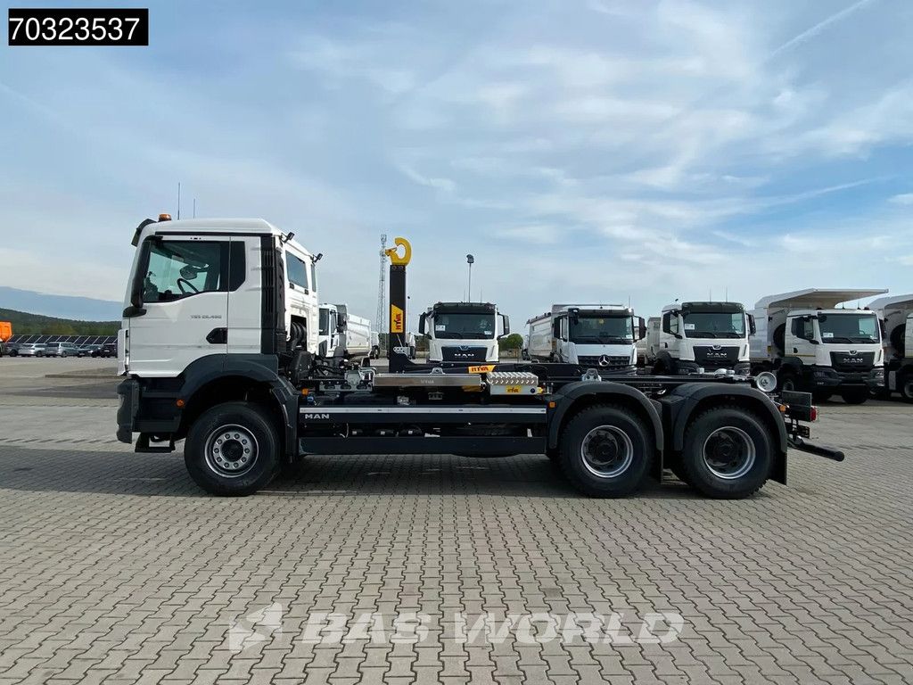 MAN TGS TGS 26.480 6X4 NEW! HYVA 20-57S container system Big-Axle Automatic Euro 6