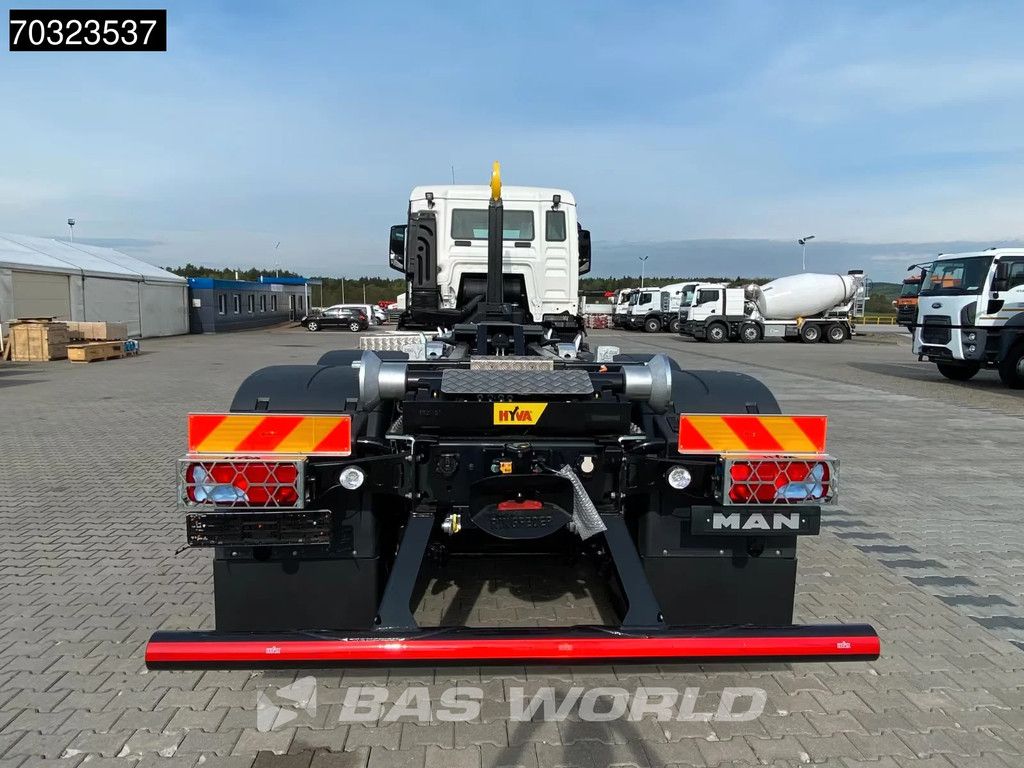 MAN TGS TGS 26.480 6X4 NEW! HYVA 20-57S container system Big-Axle Automatic Euro 6