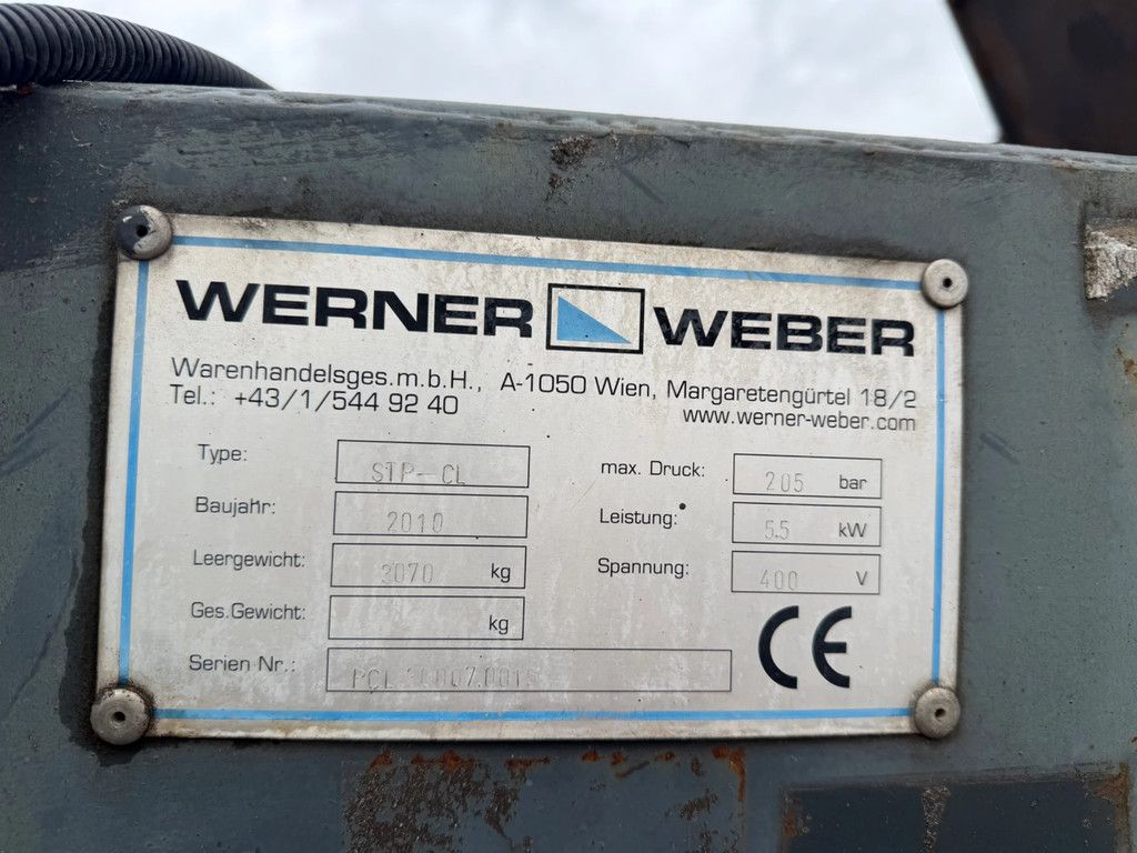Werner & Weber Persblok & 2 hulzen