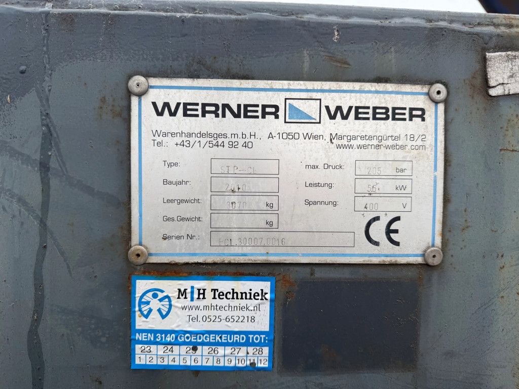 Werner & Weber Persblok & pershulzen 2 stuks