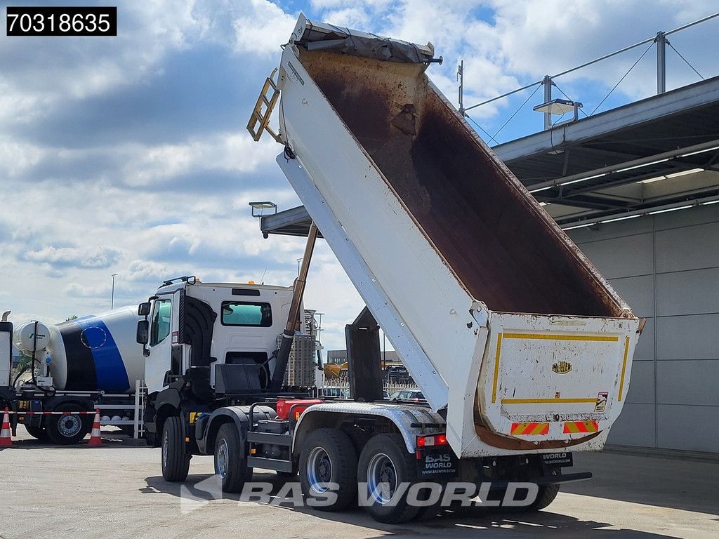 Renault C C 460 8X4 17m3 Meiller Tipper Steelsuspension Big-Axle Automatic Euro 6