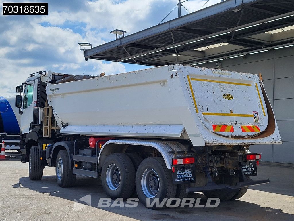 Renault C C 460 8X4 17m3 Meiller Tipper Steelsuspension Big-Axle Automatic Euro 6