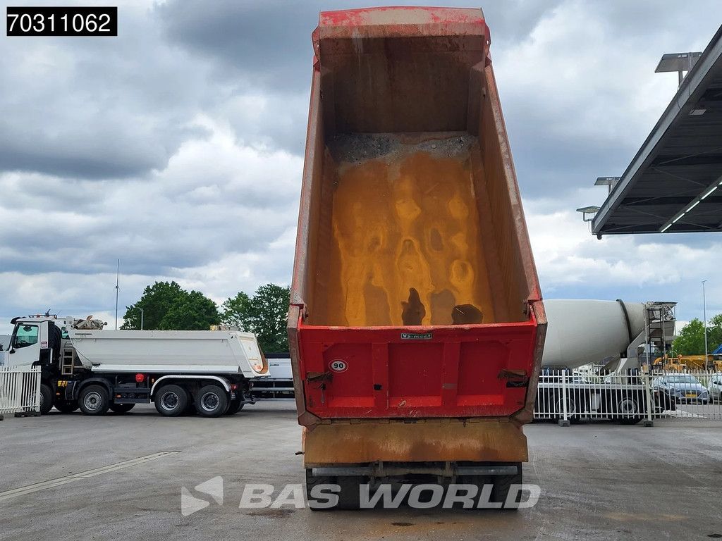 MAN TGS TGS 41.510 8X4 17m3 tipper Full Steel Hub reduction Automatic Euro 6