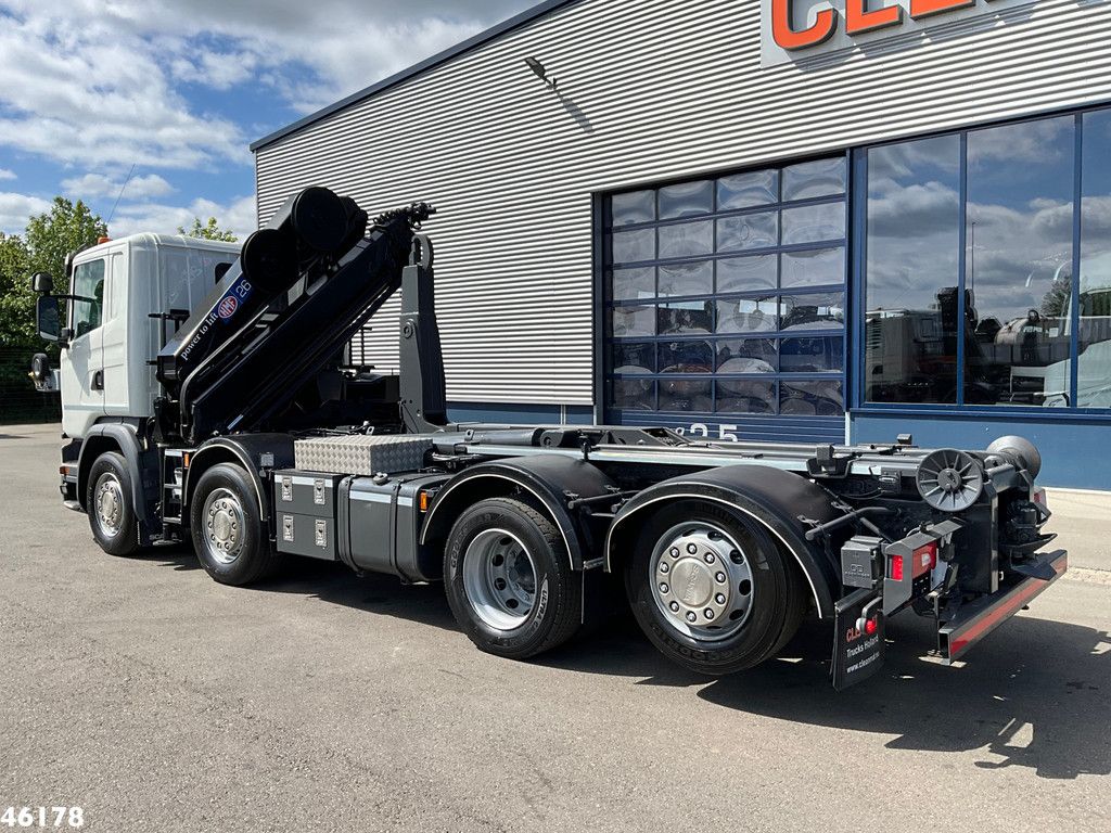 Scania G 450 8x2 Euro 6 HMF 26 Tonmeter laadkraan