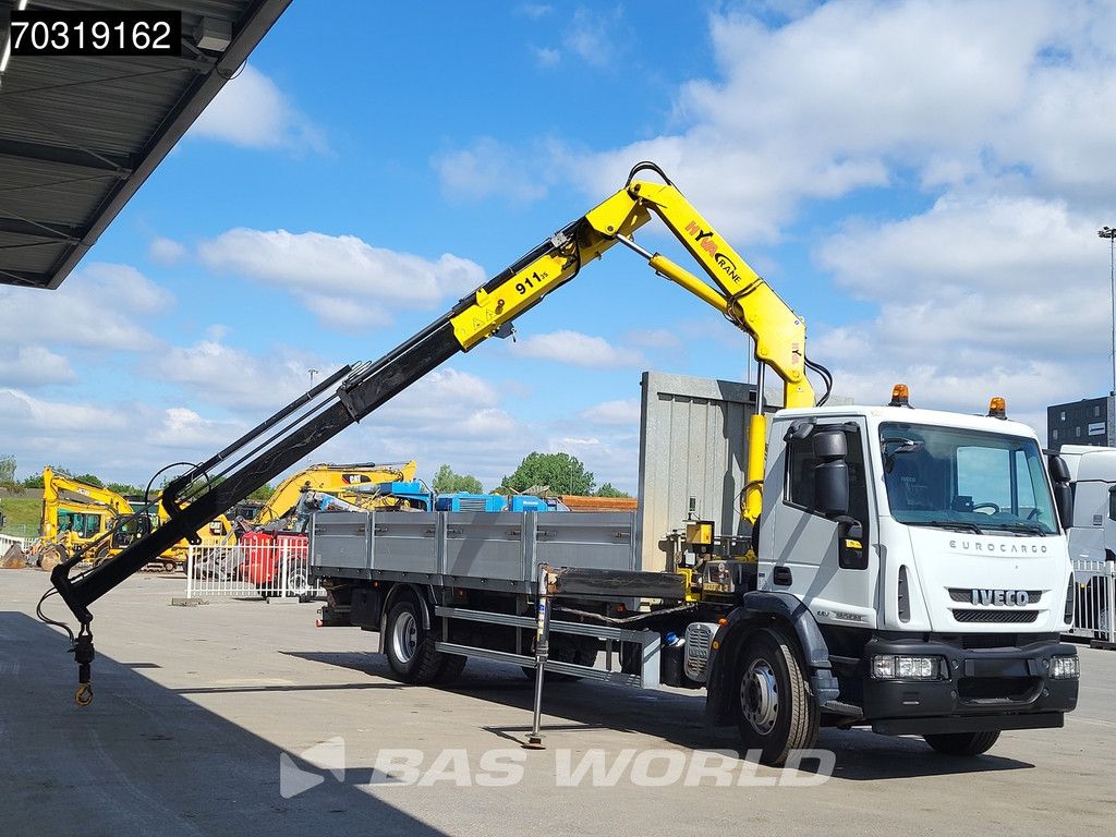 Iveco Eurocargo 180E250 4X2 HYVA V911 3S Kran Crane Remote control Manual Euro 5