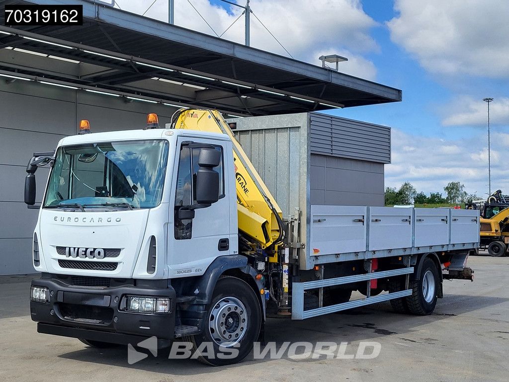 Iveco Eurocargo 180E250 4X2 HYVA V911 3S Kran Crane Remote control Manual Euro 5