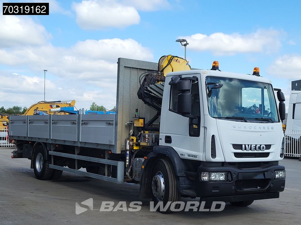 Iveco Eurocargo 180E250 4X2 HYVA V911 3S Kran Crane Remote control Manual Euro 5