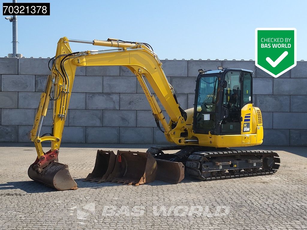 Komatsu PC80 MR-5 A/C - 3 Buckets
