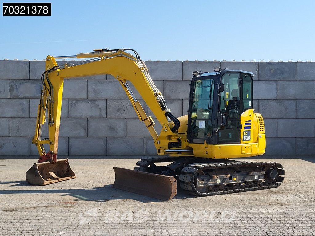 Komatsu PC80 MR-5 A/C - 3 Buckets