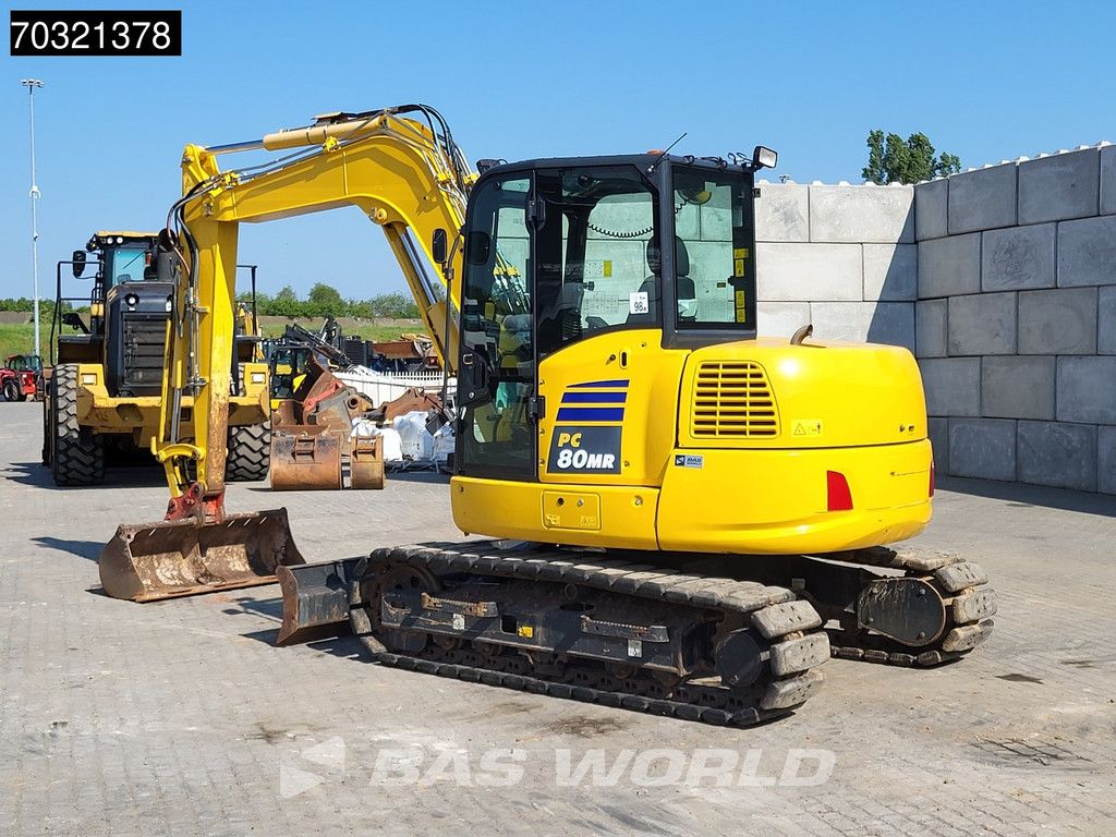Komatsu PC80 MR-5 A/C - 3 Buckets