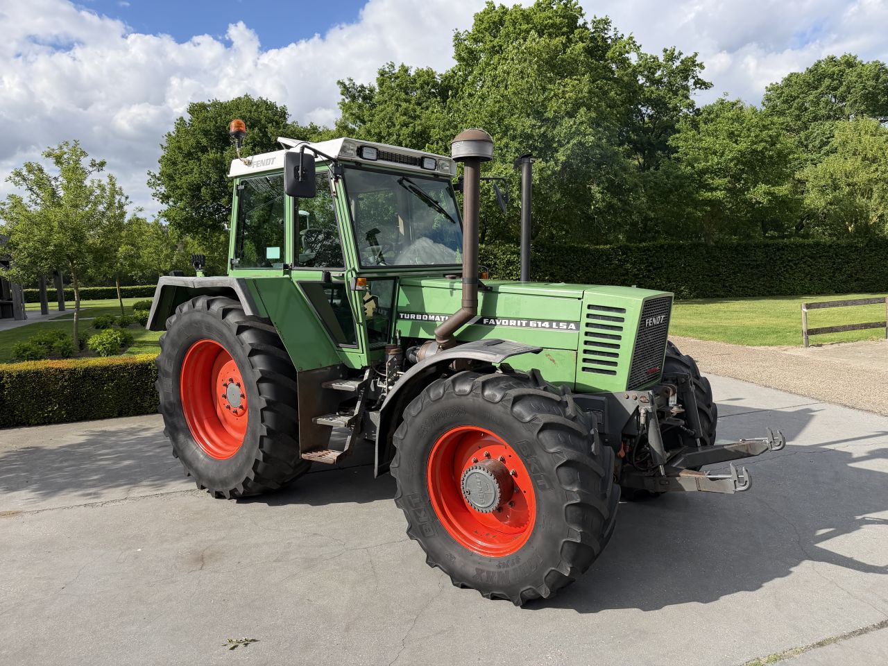 Mooie originele Fendt 614 lsa turbomatik-e