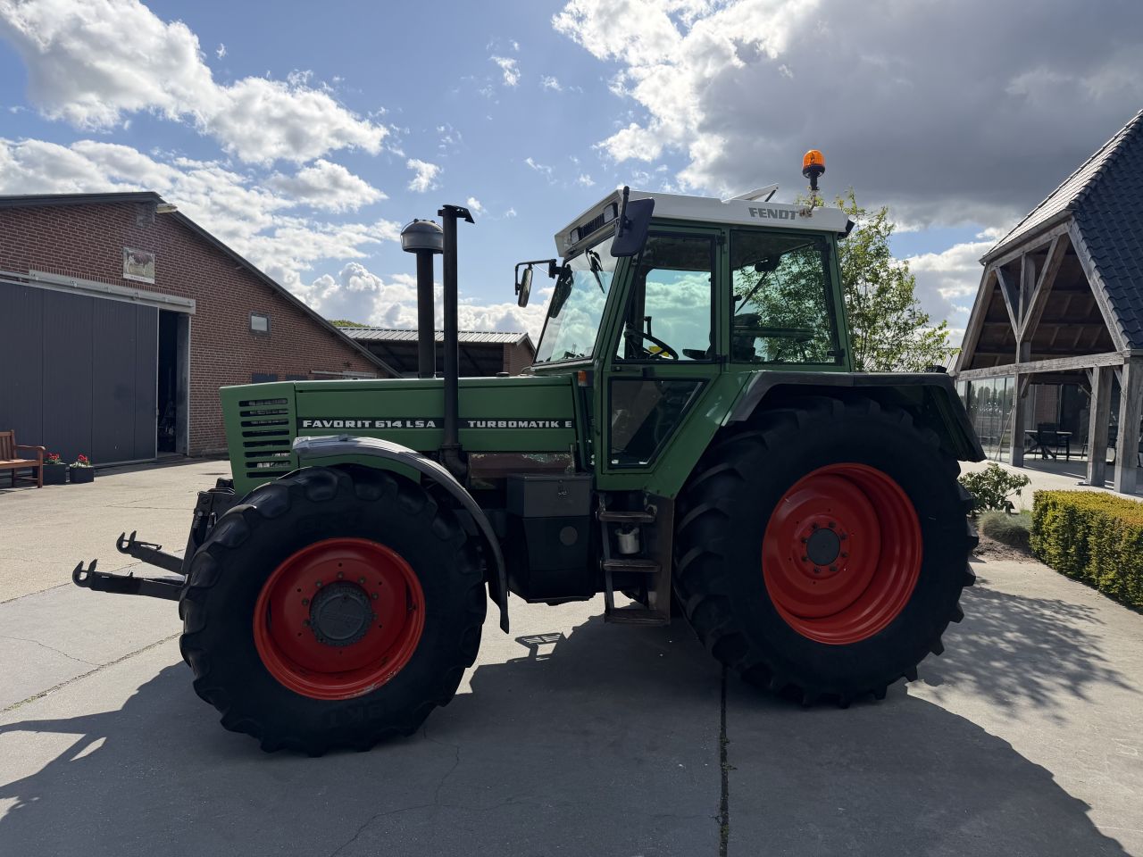Mooie originele Fendt 614 lsa turbomatik-e