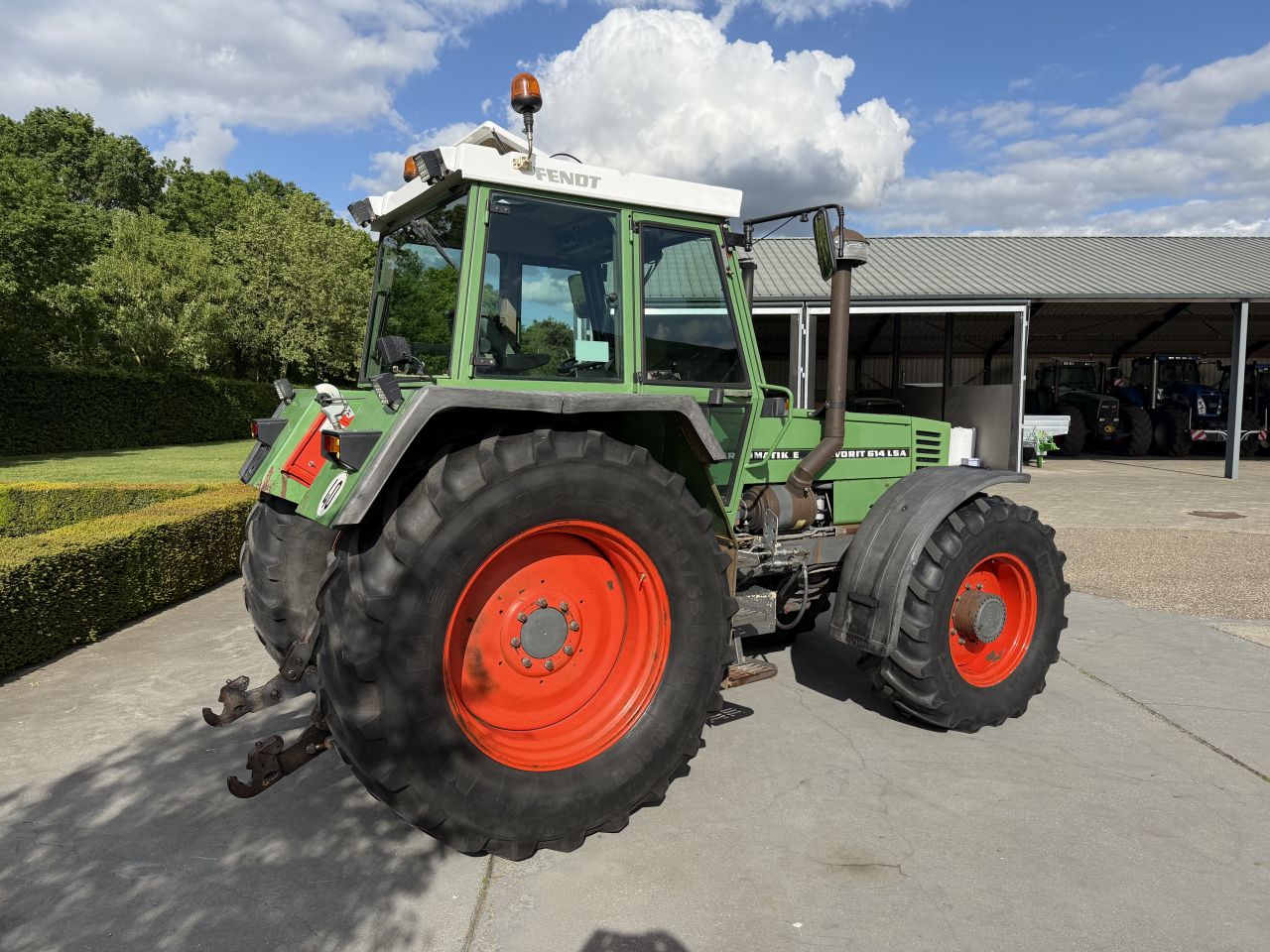 Mooie originele Fendt 614 lsa turbomatik-e