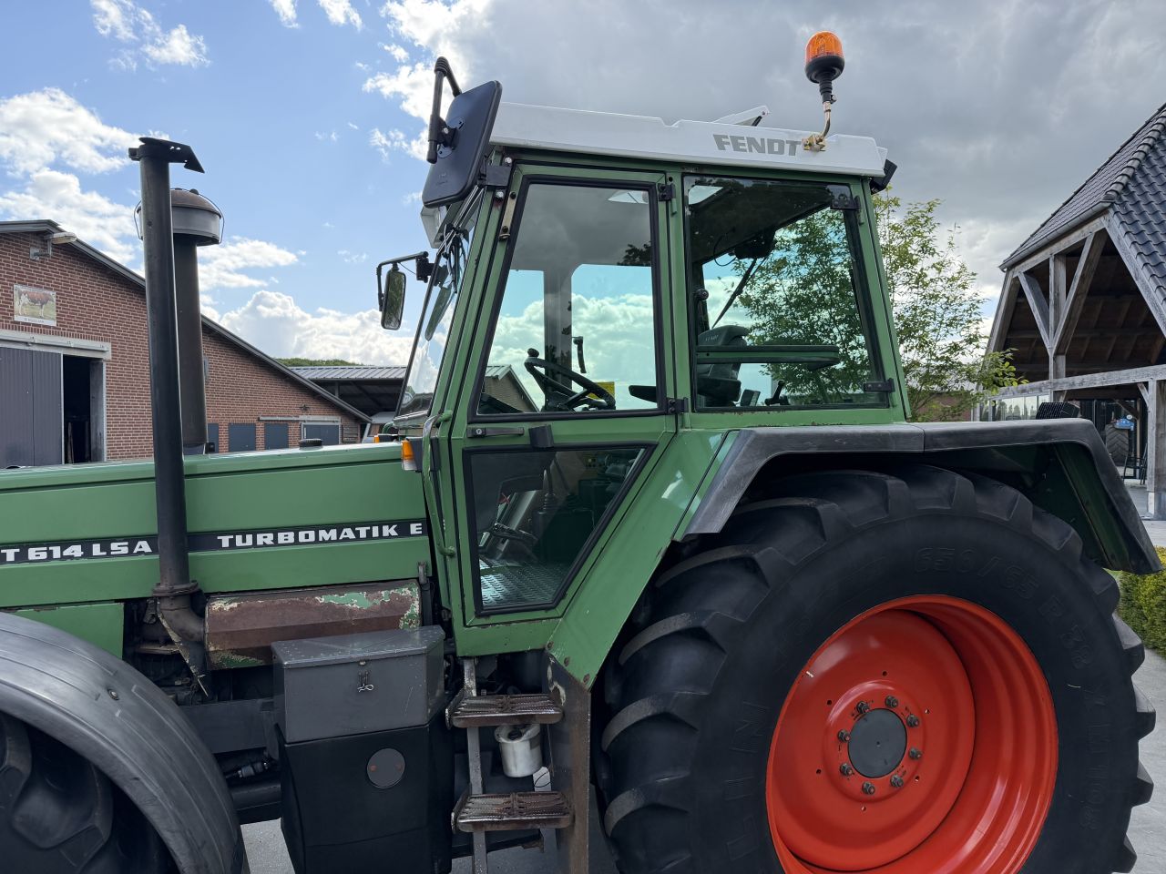 Mooie originele Fendt 614 lsa turbomatik-e