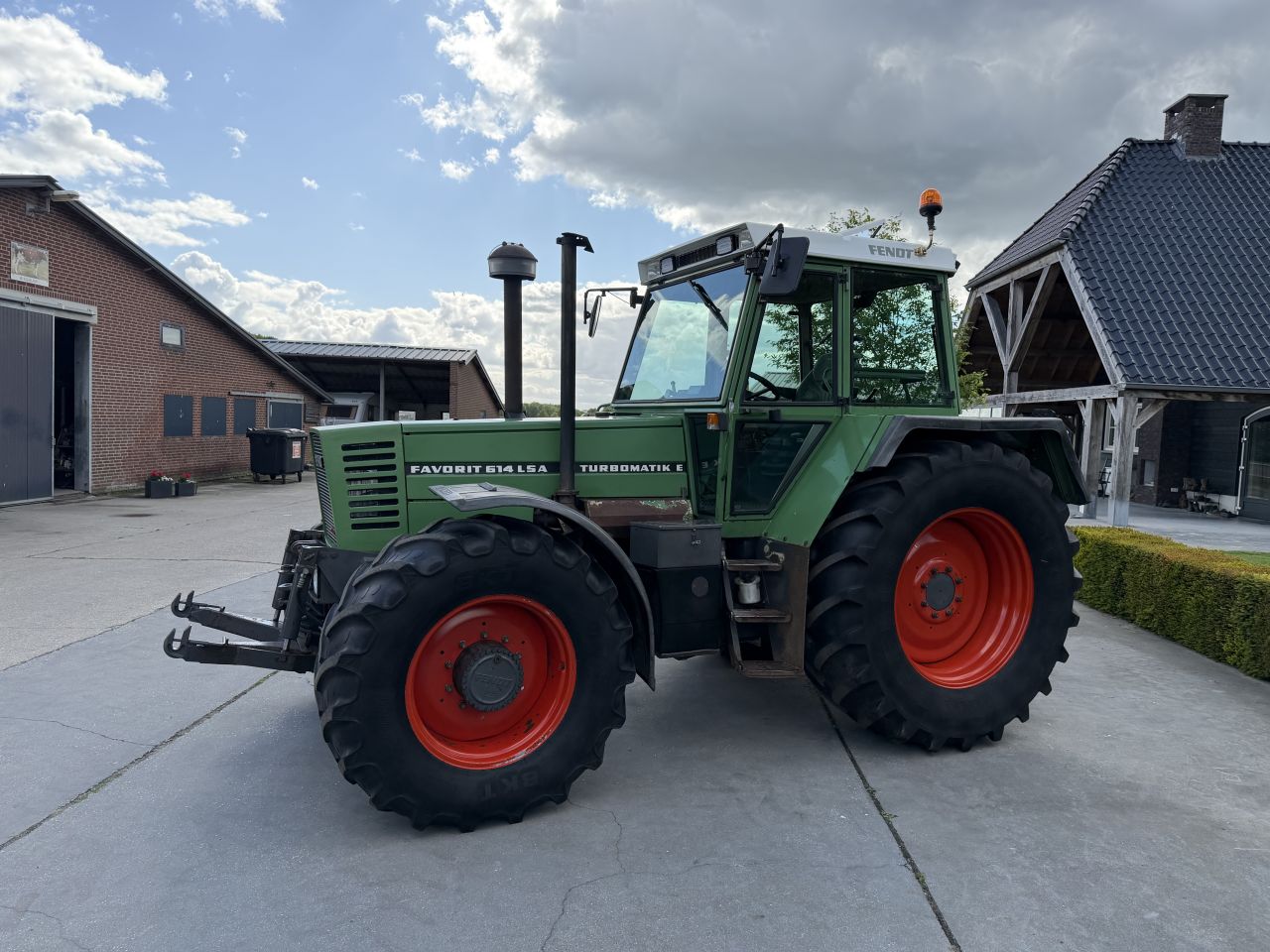 Mooie originele Fendt 614 lsa turbomatik-e