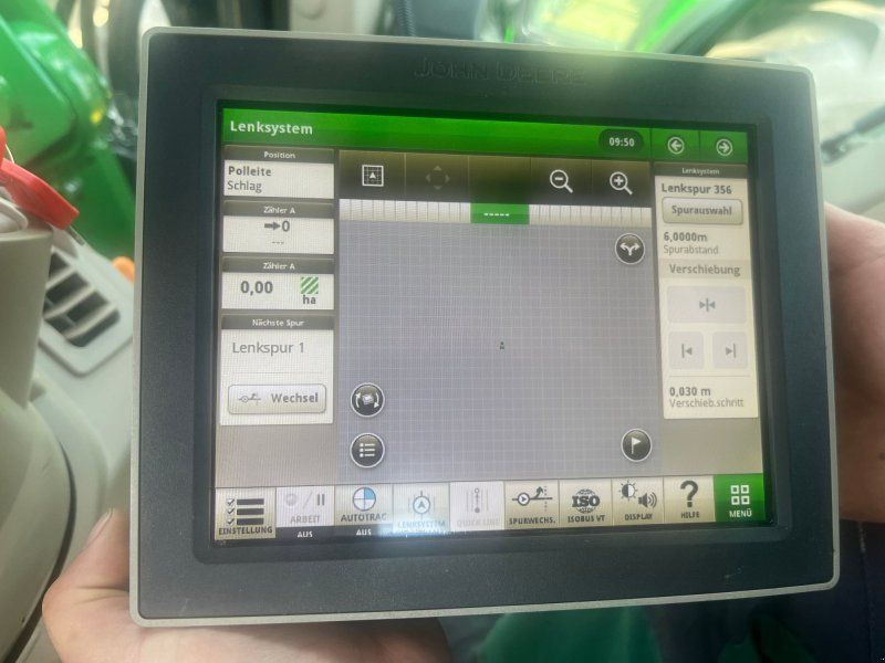 John Deere Display 4240 mit AutoTrac Aktivierung
