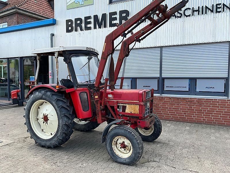 Case IH C 633 mit Frontlader / 16+8 Getriebe