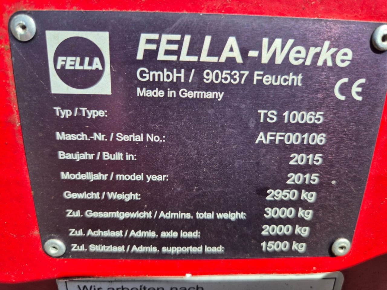Fella TS10065