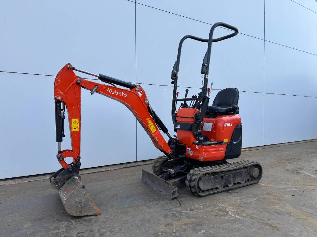 Kubota U10-3 - Hydr. Undercarriage / Hammer Lines