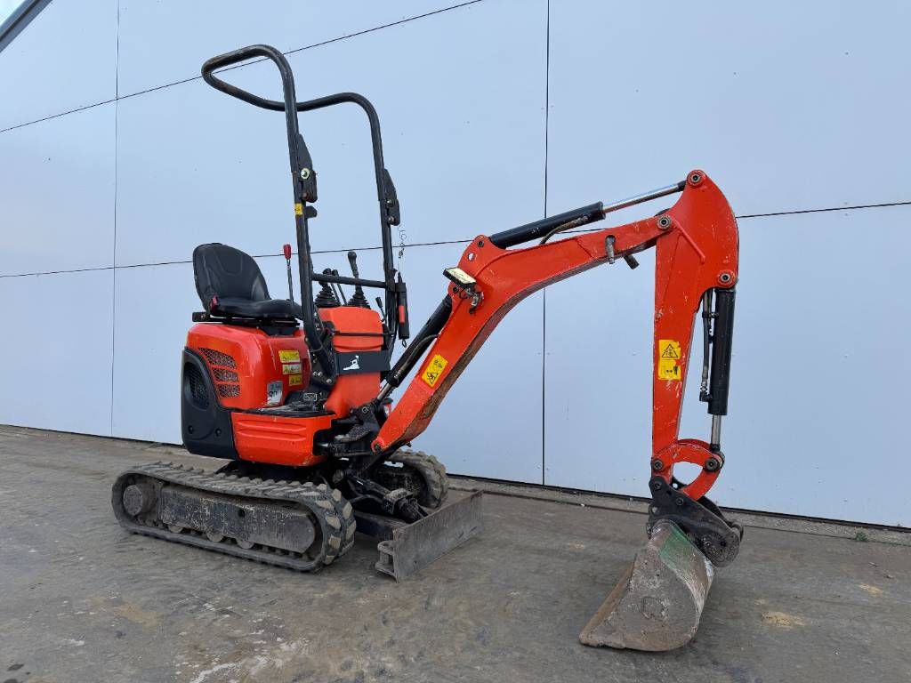 Kubota U10-3 - Hydr. Undercarriage / Hammer Lines