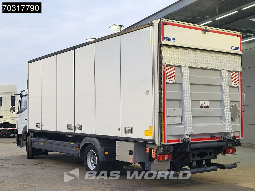 Mercedes Atego 1224 4X2 12tonner Box heating 1500kg Ladebordwand Automatic Euro 6
