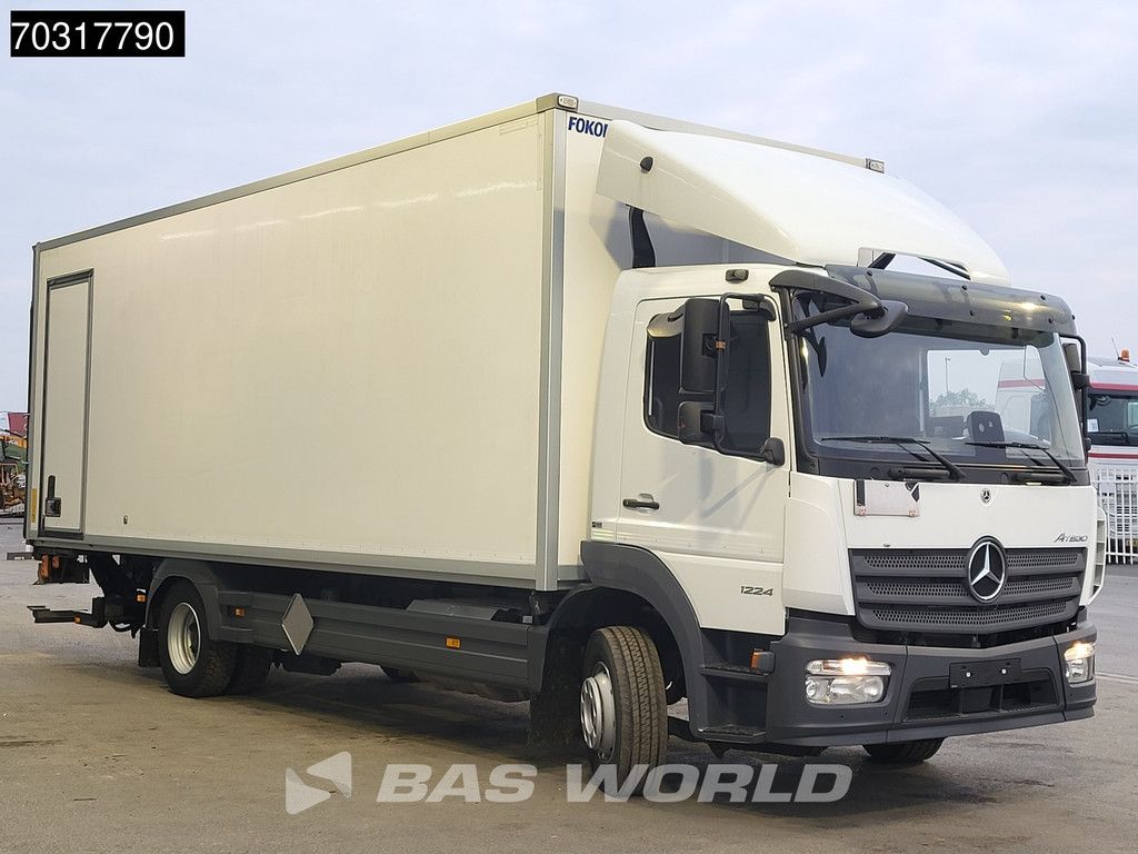 Mercedes Atego 1224 4X2 12tonner Box heating 1500kg Ladebordwand Automatic Euro 6