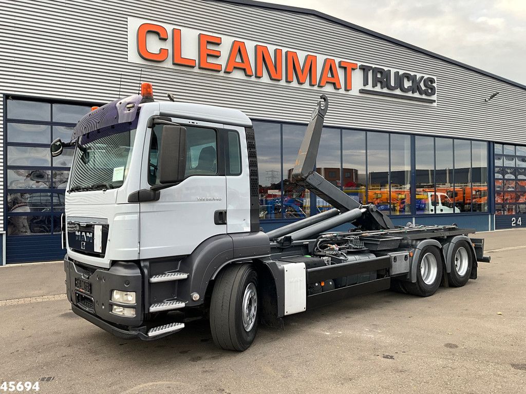 Man TGS 26.440 6x4 ZF Intarder Manual 26 Ton haakarmsysteem