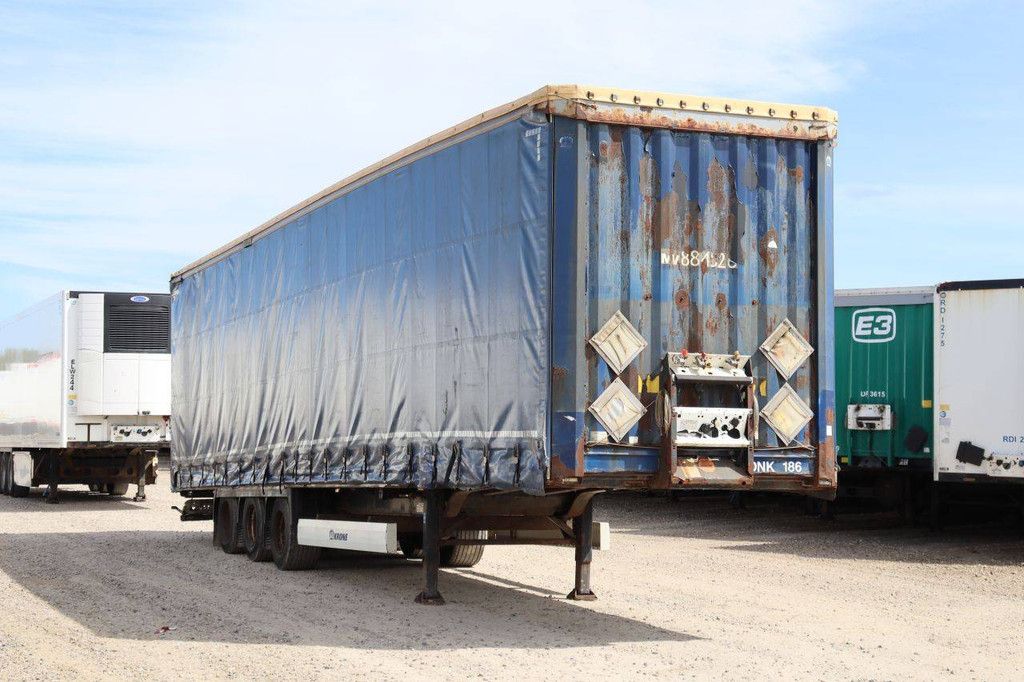 Schuifzeiloplegger Krone SD 41000kg 2012