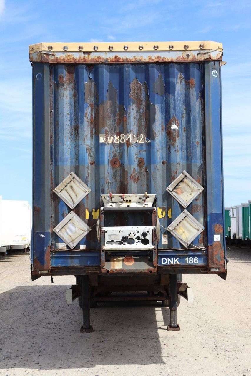 Schuifzeiloplegger Krone SD 41000kg 2012