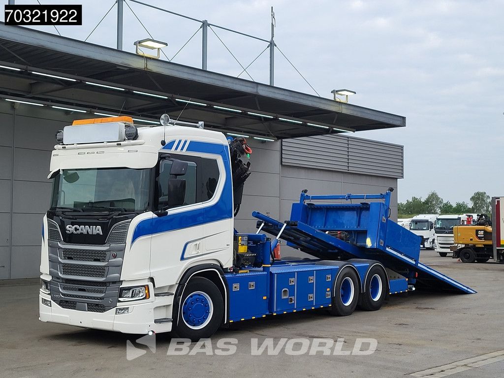 Scania R R580 6X2 Abschleppwagen Palfinger PK33002 EH Crane Winch Recovery vehicle