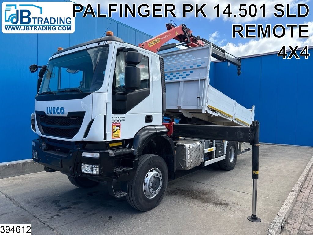 Iveco Trakker 330 4x4, EURO 6, Palfinger, Remote