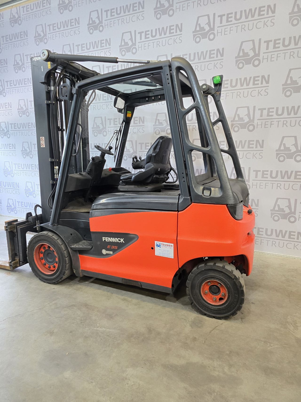 Elektro heftruck Linde E35H-01/600 triplo, SS, vorkenversteller