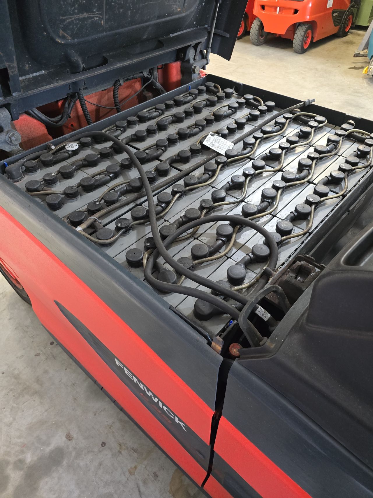 Elektro heftruck Linde E35H-01/600 triplo, SS, vorkenversteller