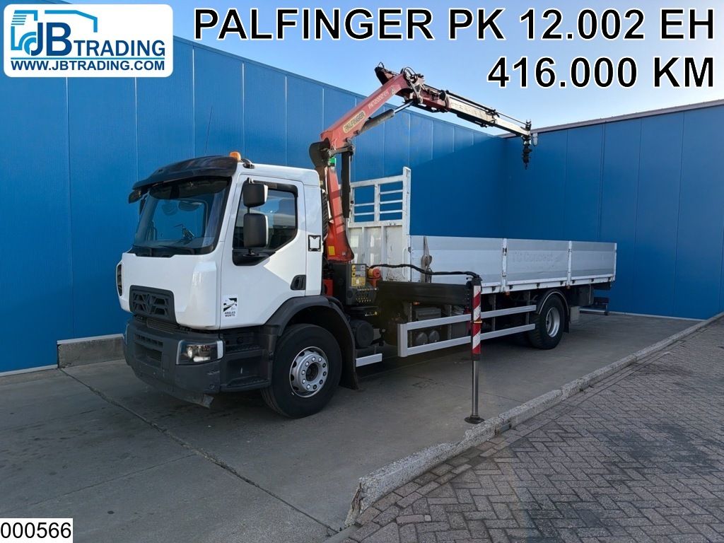 Renault C 280 Euro 6, Palfinger, PTO, Steel suspension